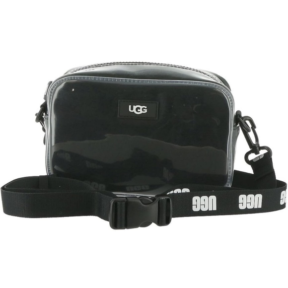 NWT Ugg Rare Pink! Janey ll Clear - shearling purse - Picture 6 of 7